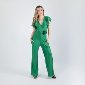 Enterito Elegante floral Color Verde