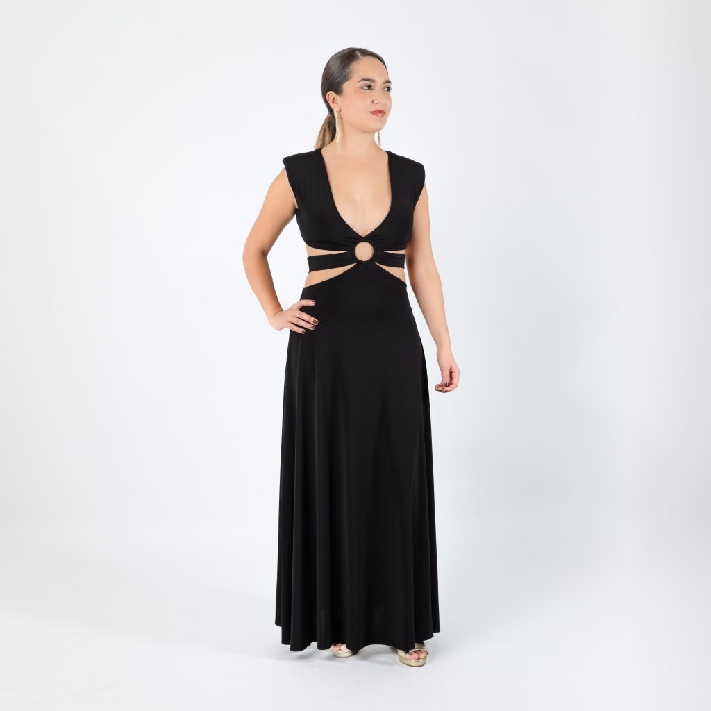 Vestido Amatista Color Negro