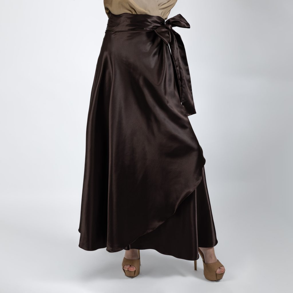 Falda Envolvente Café