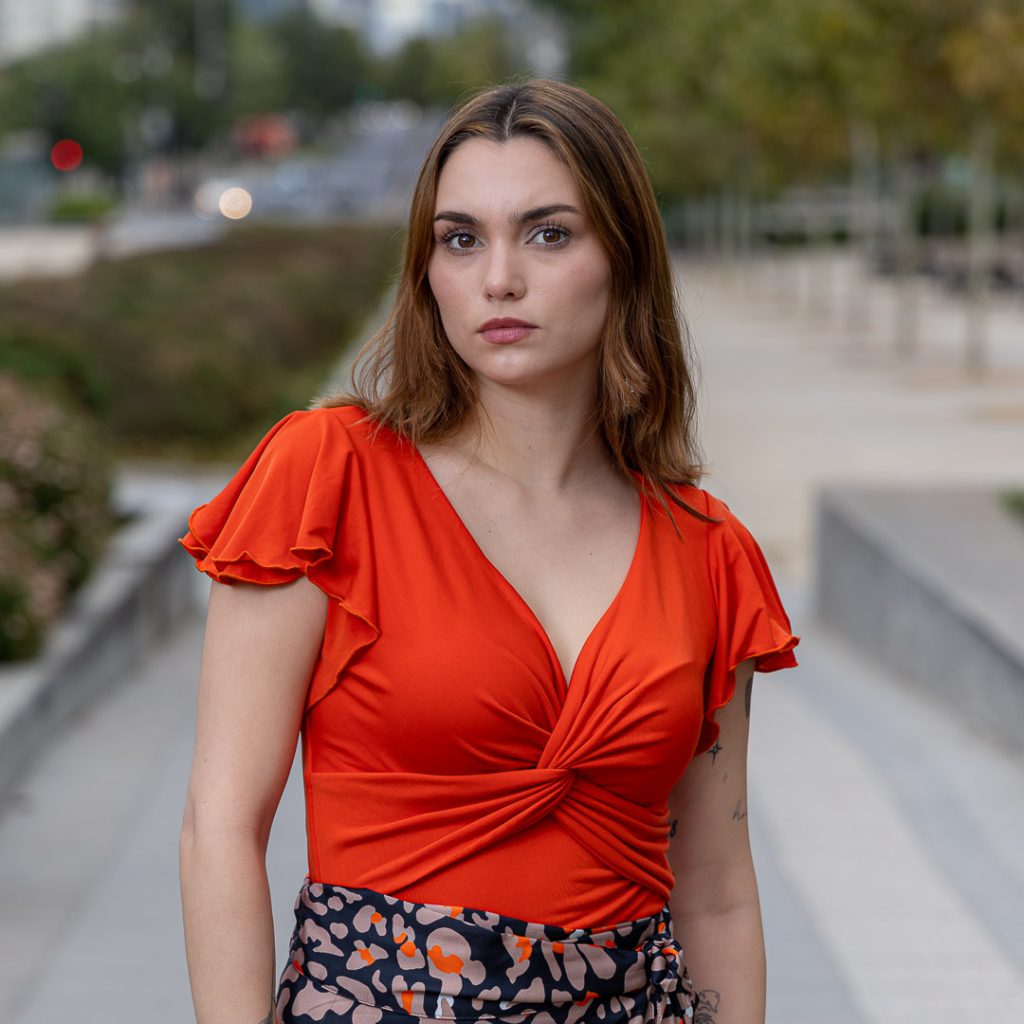 Top Naranja