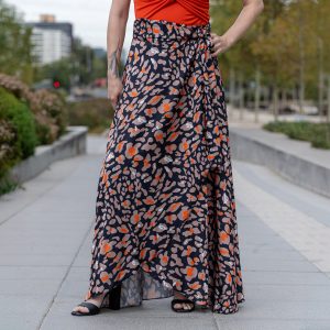 Falda Envolvente Estampada